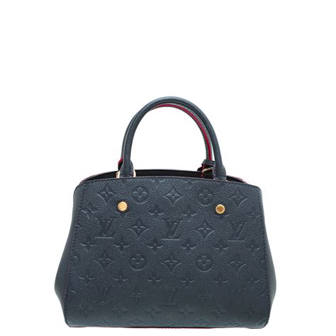 louis vuitton montaigne marine rouge|Montaigne Bag in Bicolor Monogram Empreinte .